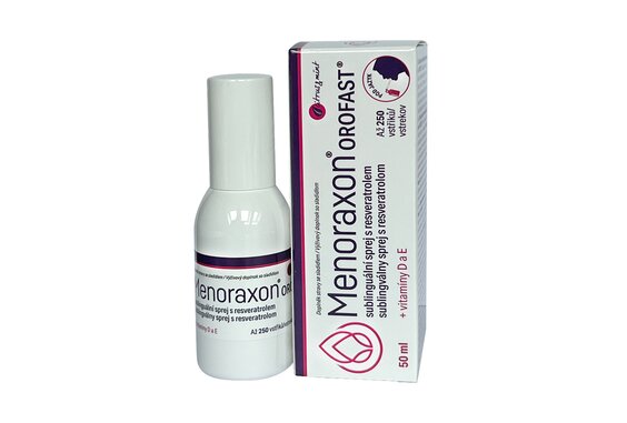 MENORAXON OROFAST sublinguální sprej s resveratrolem MENORAXON OROFAST sublinguální sprej s resveratrolem
