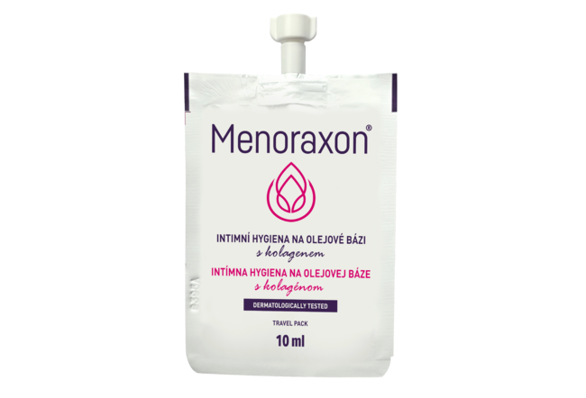 MENORAXON intimní hygiena na olejové bázi - TRAVEL PACK 10 ml