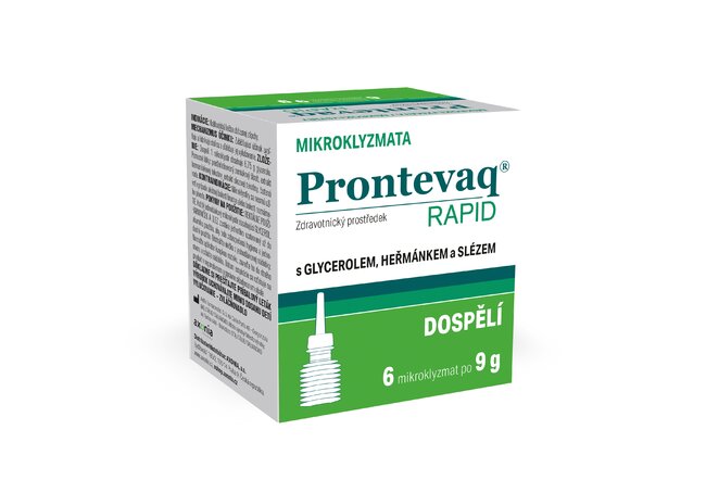 PRONTEVAQ RAPID 6x9 g (mikroklyzmata) - DOSPĚLÍ