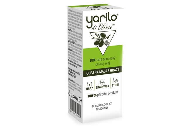 YARILO di Olivio - olej na masáž hráze 30 ml